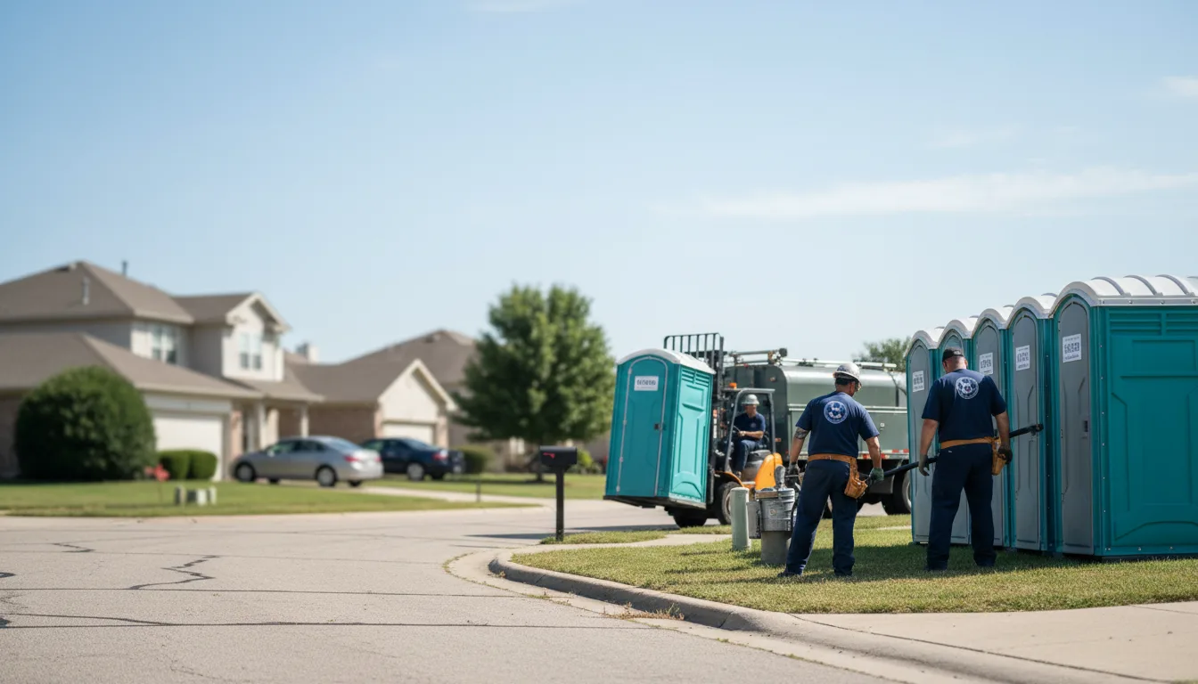 Porta Potty Rental in Timewell, IL near me